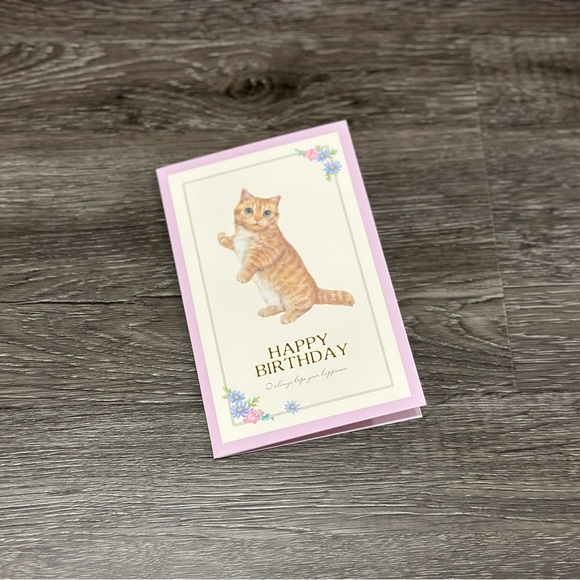 Munchkin Kitten Cat Birthday Card ❘ Celebrate Card ❘ Happy Birthday Card - Picture 2 of 7